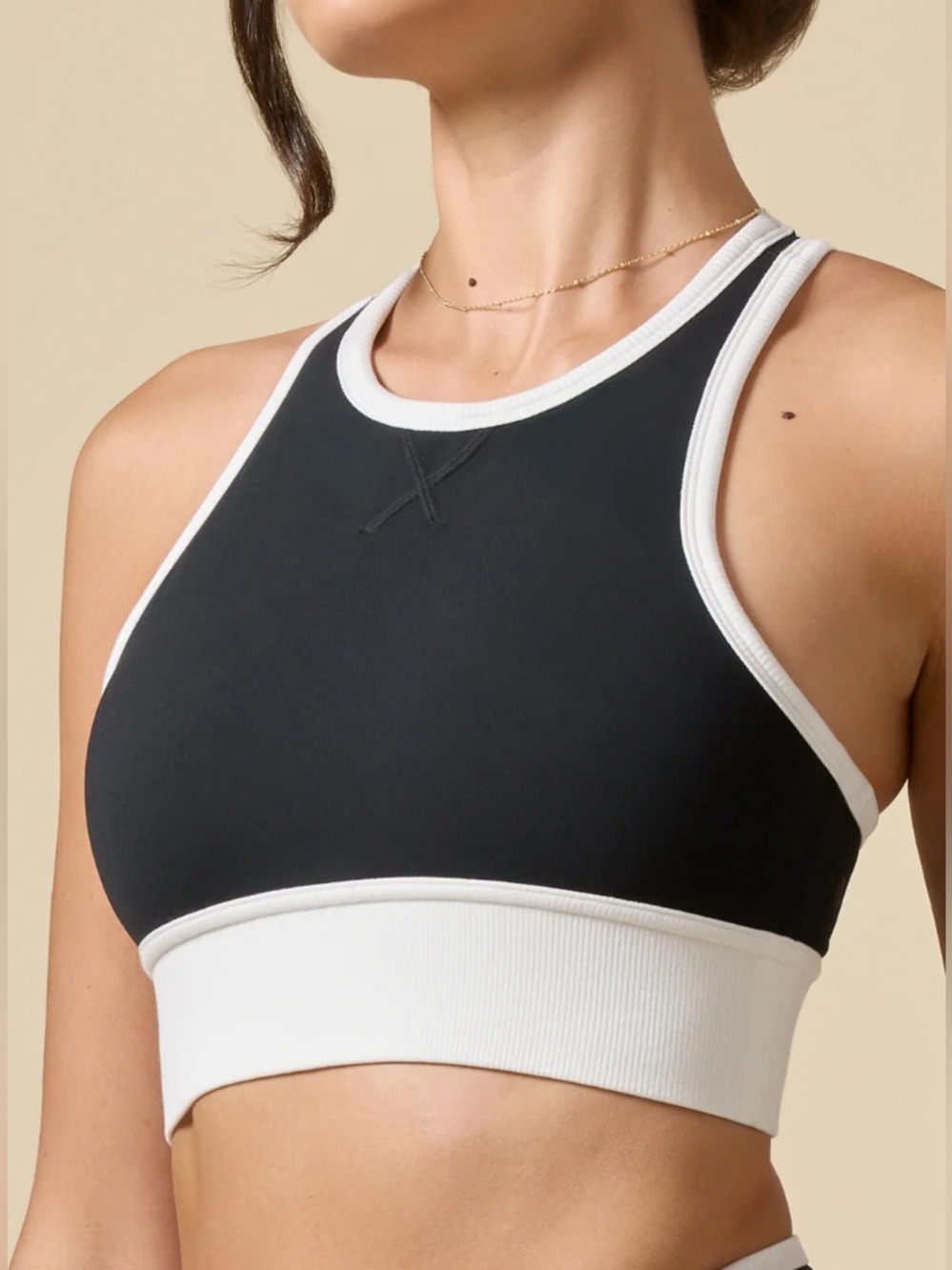 POPFLEX SWEAT SESH CROP Top